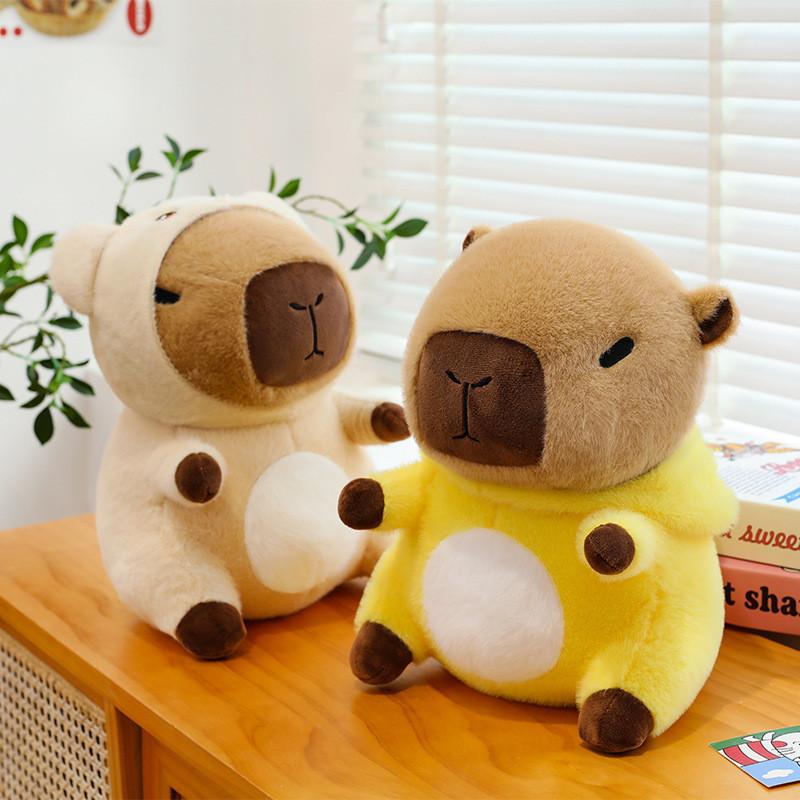 Duck Rabbit Bear Capybara Plush Toy Stuffed Animal Doll Decorations Cartoon