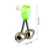 Fishing Rod Bells Fishing Rings, 10Pcs Double Alarm Bells Fishing Bells Alarm for Night Fishing Fishing Rod Bites Alarm