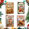 Suveniruri Festive de Petrecere pentru Copii 2026 Calendiar de Advent Vaca din Highlands, Calendar de Numărătoare inversă de Crăciun 24 Zile cu Pandantiv Decorativ Acrilic 2D pentru Pom
