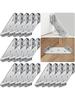 10-20PCS Corner Brackets Stainless Steel Furniture Angle Shelf Connector Cabinet Support Fixing Frame Corner Brace with Screw