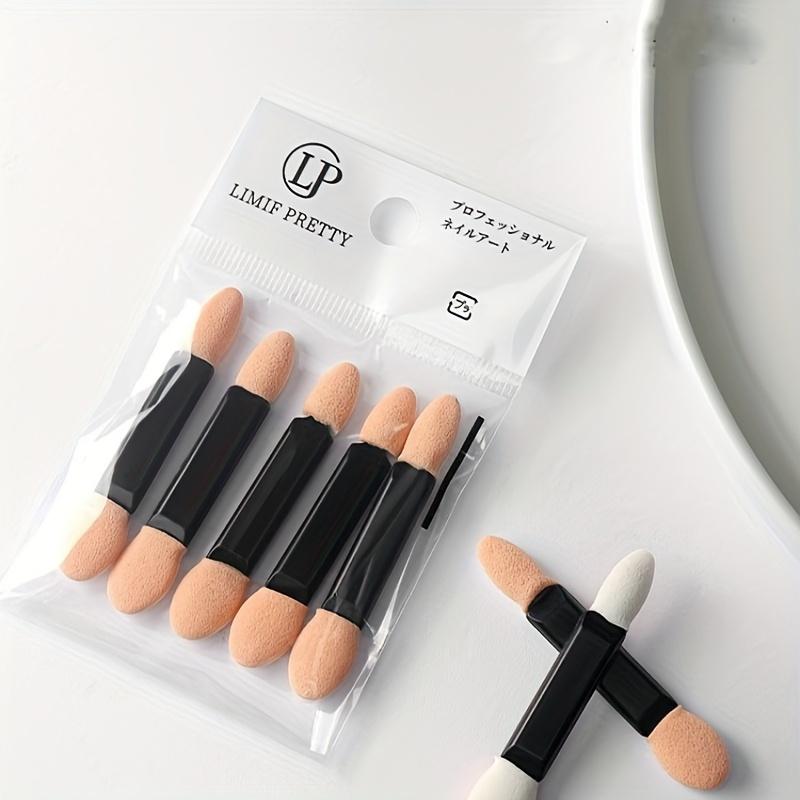 2024 New Nail Magic Mirror Powder Applicator/Double Head Sponge Stick/Eye Shadow Brush Disposable/Makeup Nose Shadow Stick Beauty Tool