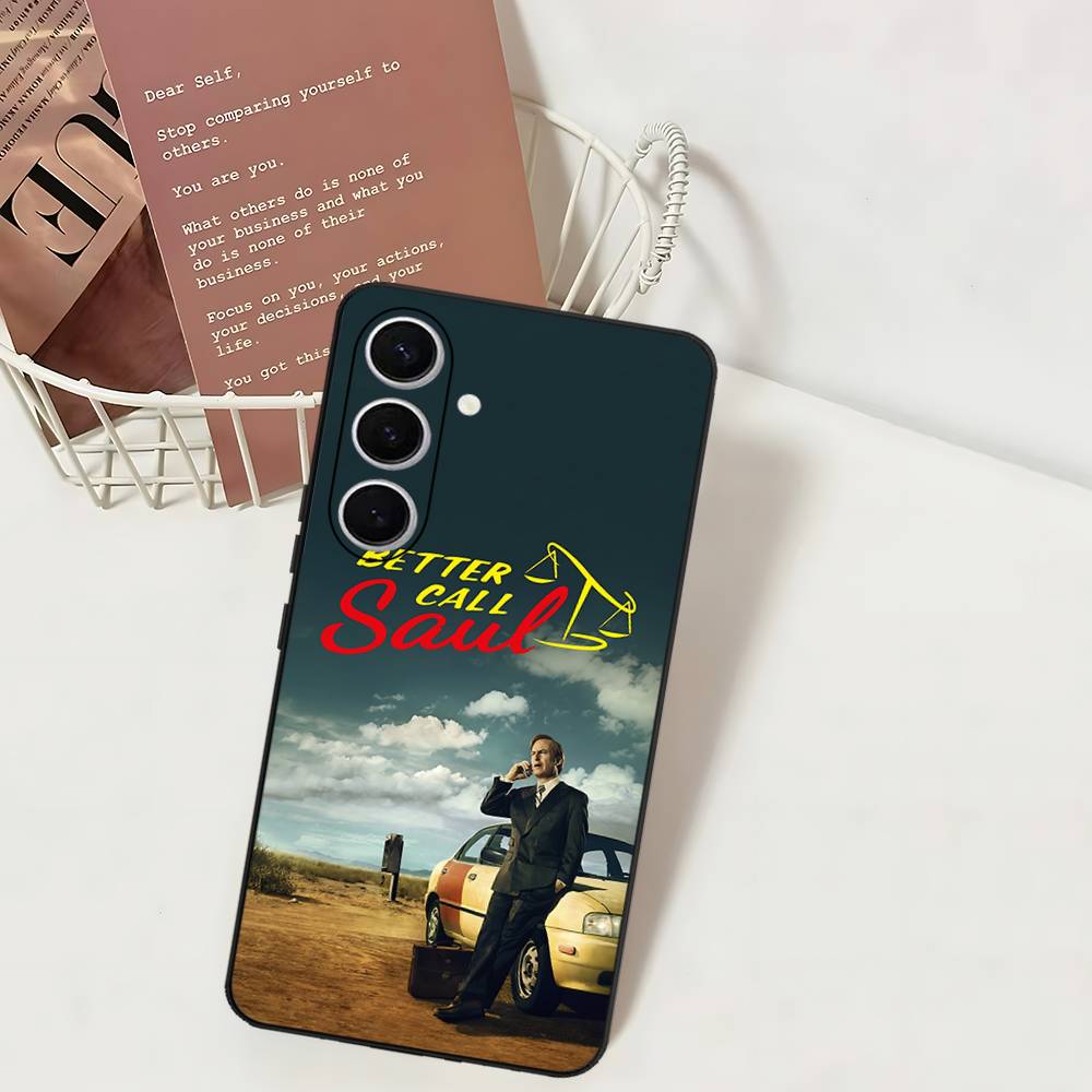 B-Better Call Saul Phone Case For Samsung S 24 Fe 25 Ultra Plus 20 Lite 21 30 22 23 24 22 Ultra 5G Fundas