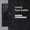 Magnetic Shockproof Cases For Samsung Galaxy S25 S24 S23 S21 FE S20 S22 Ultra Plus Retro Classic Leather For Magsafe Phone Case