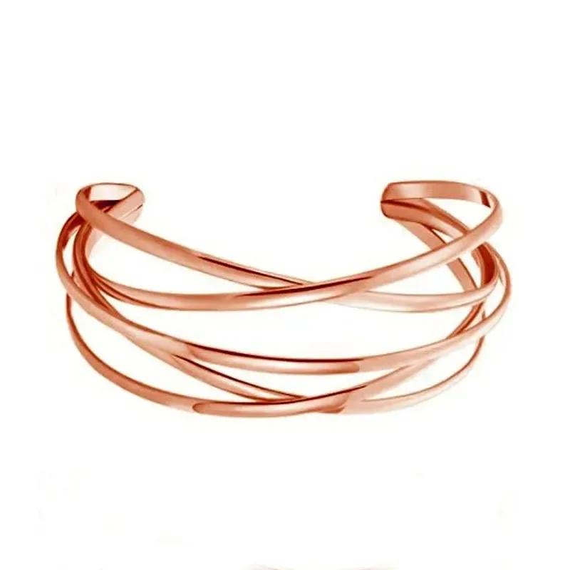 Stainless Steel Elegant Beaded Gold/ Silver Color 4 mm Round Chain Bracelets for Women 18K Gold Jewelry Accessories Wholesale