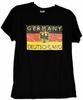 B and C Collection Mens T Shirt Black Germany Deutschland Graphic Short Sleeve M