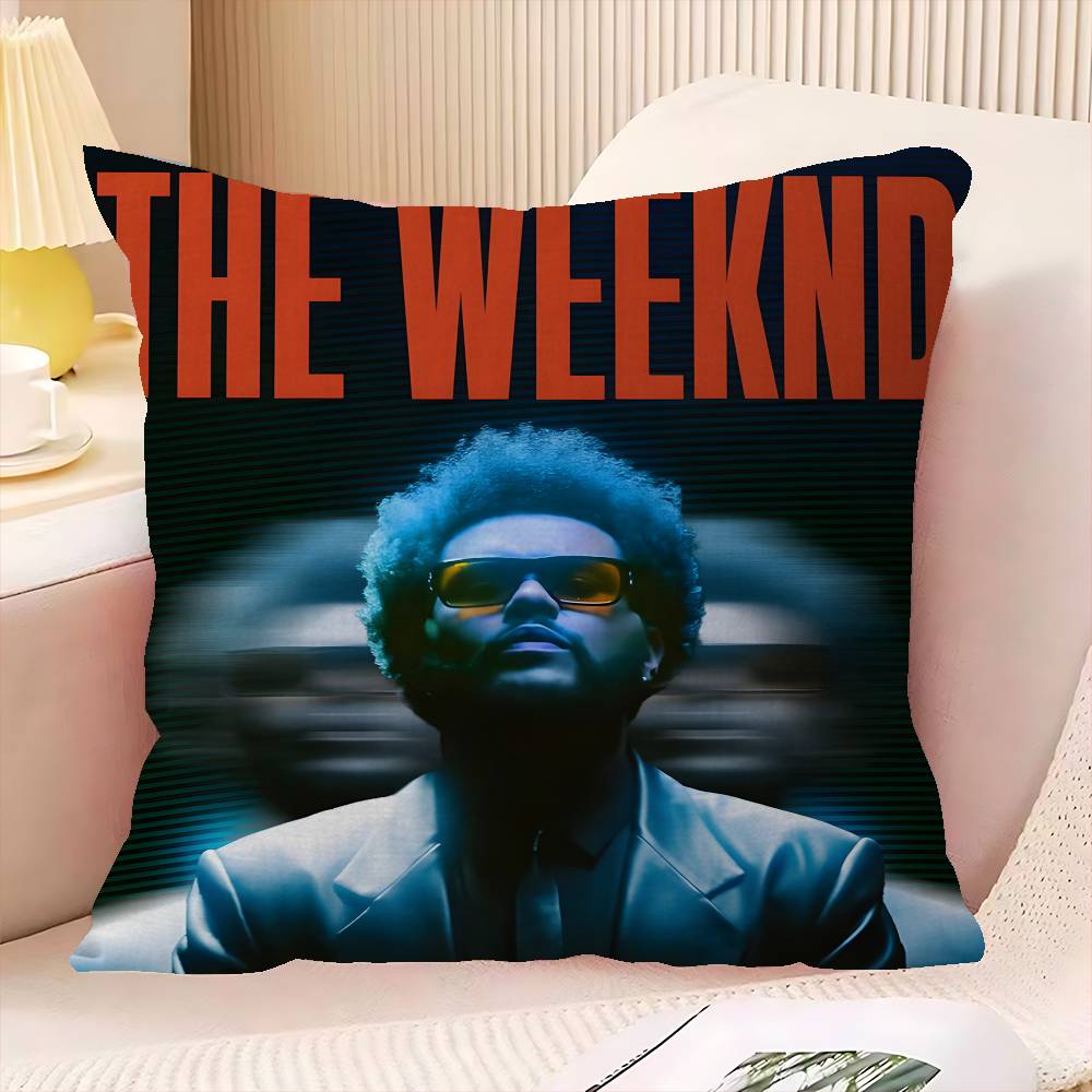 Classic Singer The WWeeknd Maple Design Cushion Cover Happy Autumn Harvest Decor Holiday Decorati Pillow Cover