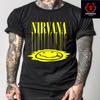 26 Nirvana Smiley Face Melts Heavy Cotton Unisex Heavy Cotton T-SHIRT S-3XL  Unisex T-Shirt