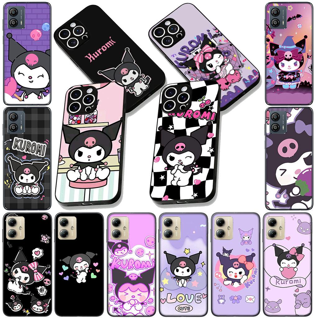 Soft Cover for Apple iPhone 13 12 Mini XS 11 Pro Max 7 8 Plus XR SE 2022 2020 SE3 Coque Phone Case Lovely Kuromi Cartoon