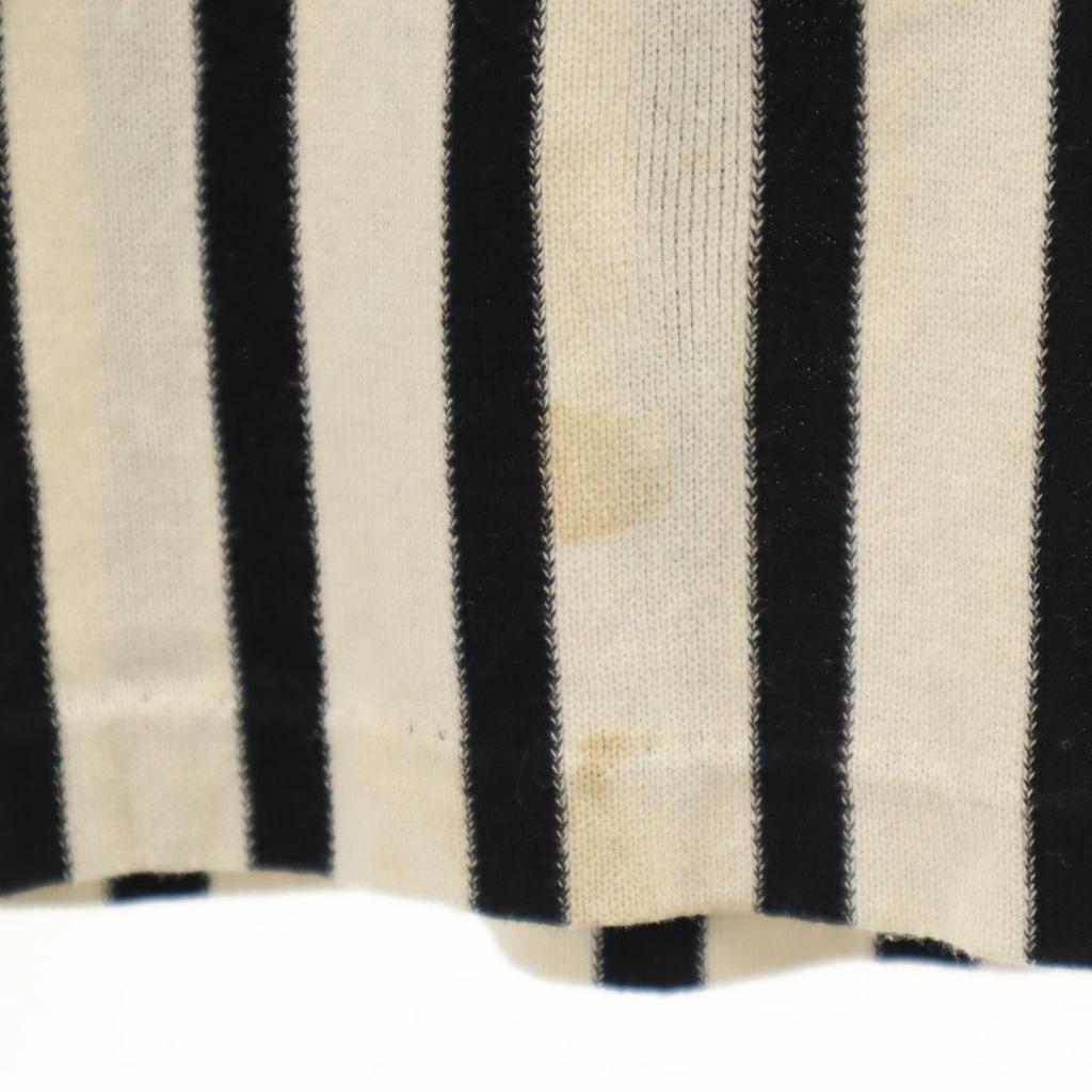 I.s. ISSEY MIYAKE 90s Made In Japan Old Striped Pattern No Sleeve Knit 9 Women Used