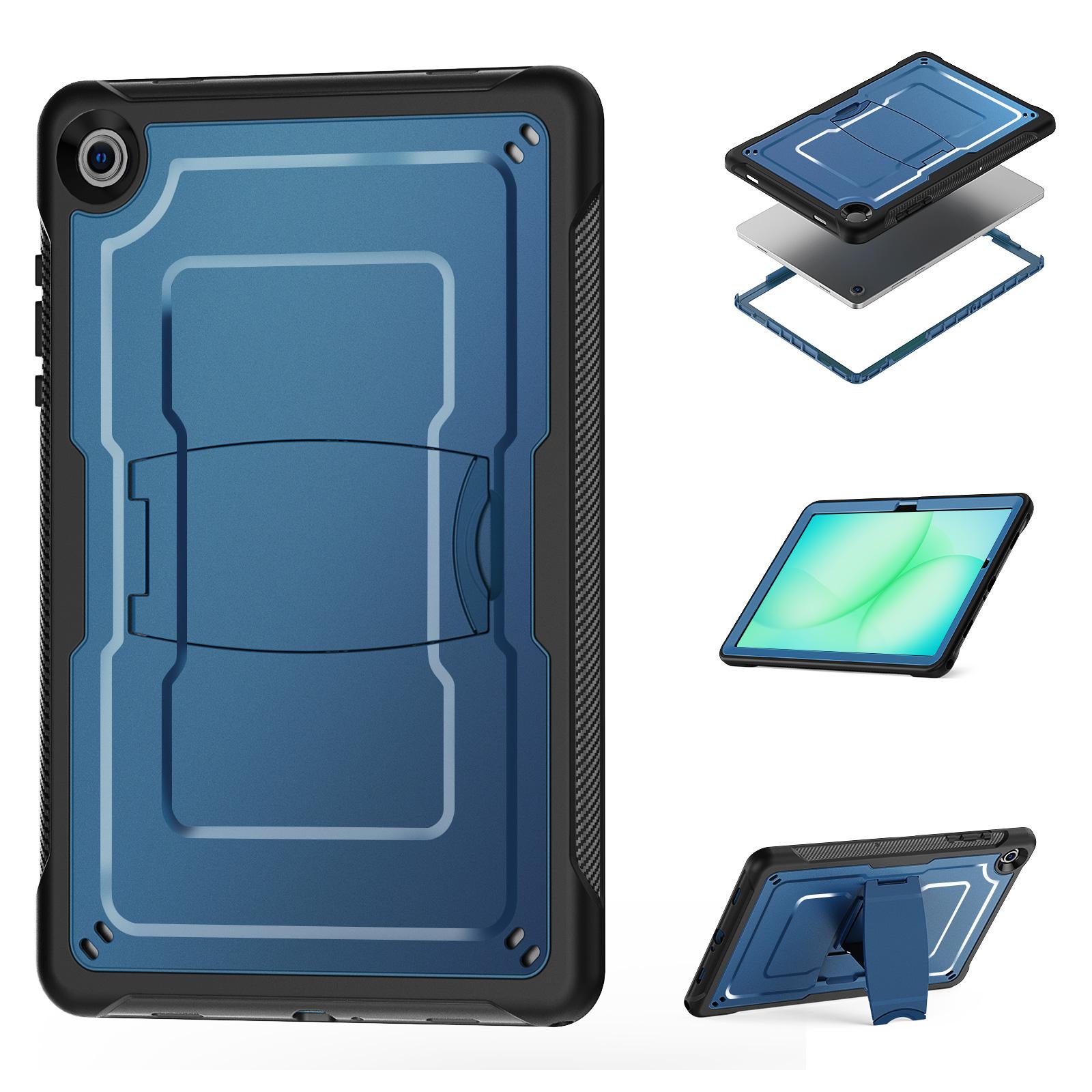 

Чехол для Samsung Galaxy Tab A11+ / A9+ из ПК + ТПЭ с скрытой подставкой из цинкового сплава