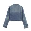 European and American Style, New Women's Clothing, Fashionable, Casual, Versatile, Fashionable, Classic Denim Jacket