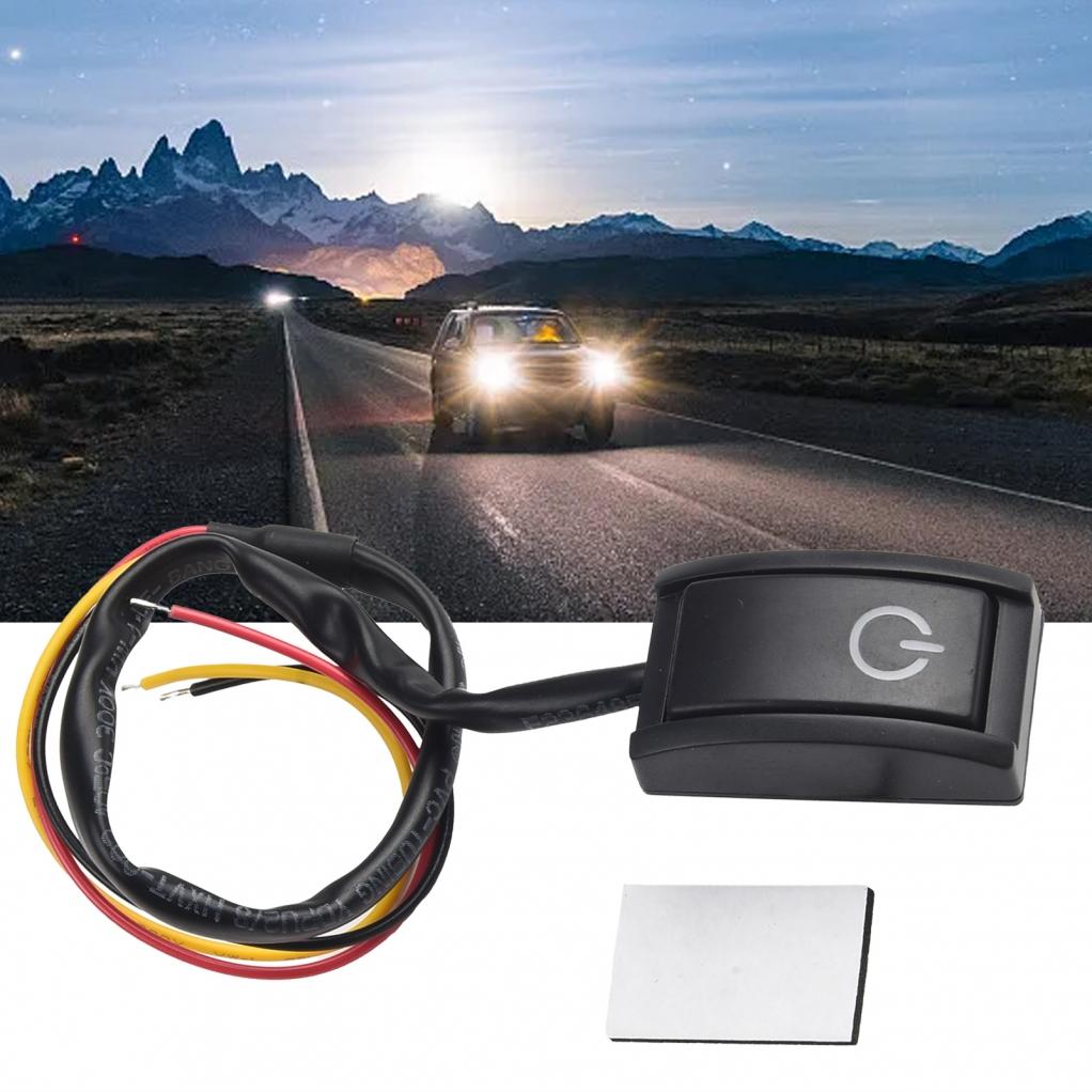 Switches 3.6*2.1*1cm Plastic DC12V ON/OFF Auto 200mA Switch Car Button Switch