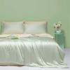 New Summer Cool Wash Ice Silk Silk Double Summer Cool By Fashion Solid Color Home Breathable Quilt