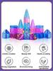 Pink Diamond Surface Magnetic Building Blocks - Strong, Educational Toys for Children