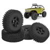 4pcs 1Celsius24 RC Climbing Tires 5 Claw Rock Climbing Tires for Al SCX24 00002 for SCX24 00001 for SCX24 90081