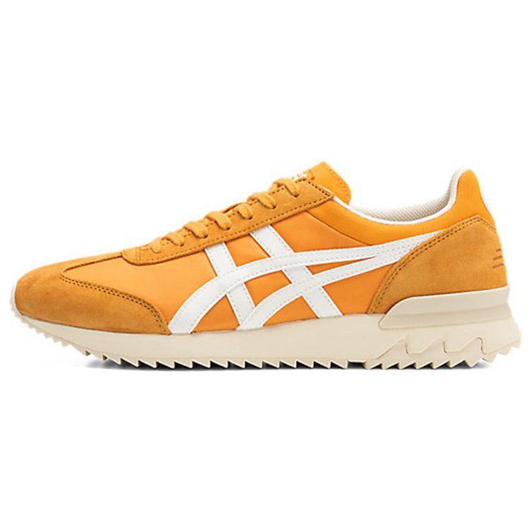 ONITSUKA TIGER California 78 Fabric Cow Split Leather Sports Comfortable Durable Low-Top Lifestyle Casual Shoes Unisex Sneaker Yellow 1183A355-802