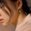 14k Post Tear Drop Earrings