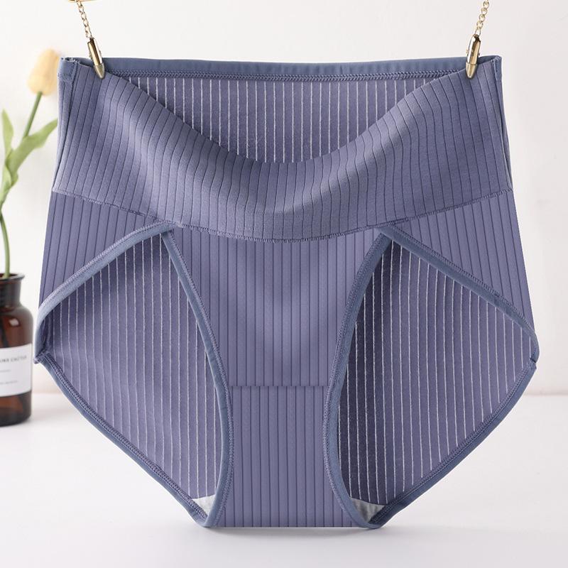 

Plus Size Women s High Waist Cotton Panties with High Split, Double Layer, and Gentle Tummy Control - Comfortable Fit for 200 Jin. 1XL [80-110 lbs]