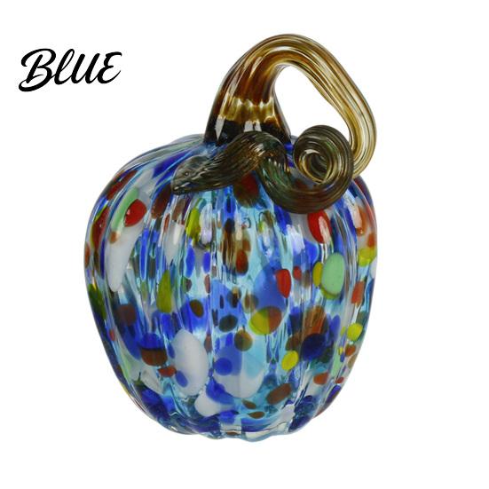 Warm Home Atmosphere Decor Hand Blown Glass Pumpkin Figurine Creative Adornment for Desktop Decoration Unique Fall Autumn Theme Jewelry Living Room
