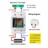 Photovoltaic Voltage Meter Digital Display Voltmeter Ammeter Energy Power Watt Meter for Electrician Tool