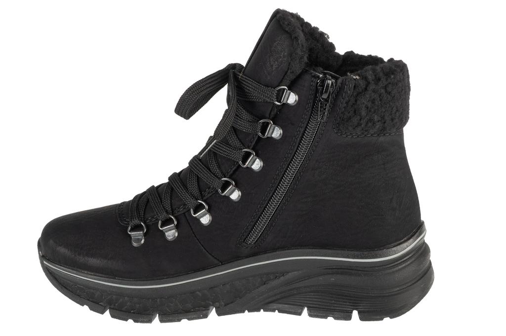 Rieker Evolution, Womens black Winter boots