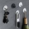 Hook Self-adhesive Bathroom Towel Rack Hanging Hooks Key Umbrella Hanger Hook Wall Stickers Hooks Bathroom Towel Hanger