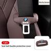 Leather Car Seat Belt Buckle Protector Anti-Scratch Cover For BMW G30 G20 M3 M5 E91 E92 E93 E36 E70 X3 X4 X5 X1 E39 F30