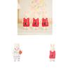 Wooden Craft Figurine With Basketball Bear And Bunny For Home Decor And Giftgiving