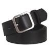 New Women Fashion PU Leather Belt Square Buckle Pin Buckle Jeans Black Belt Luxury Brand Vintage Strap Male and Female Waistband