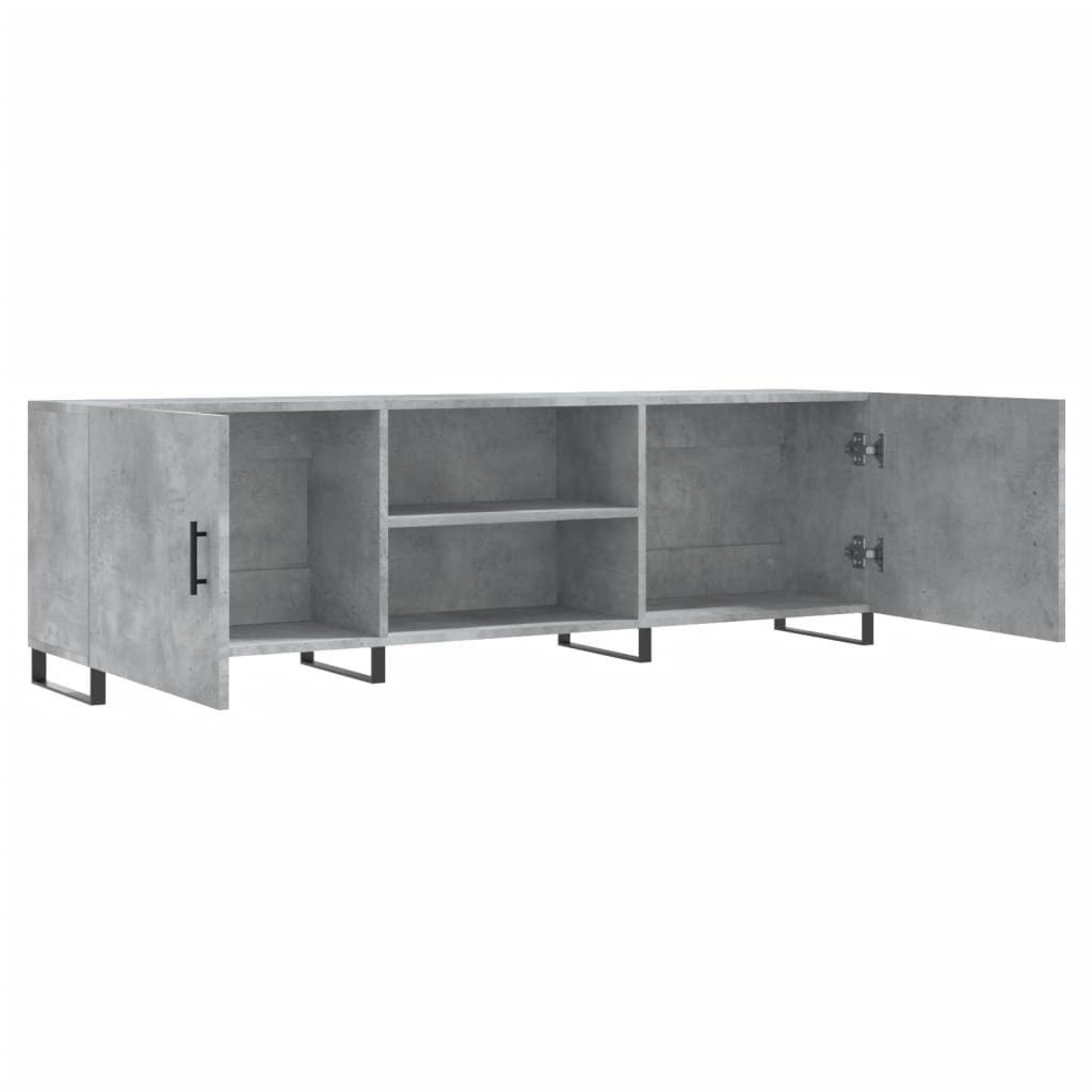 Szafka Pod Tv, Szarość Betonu, 150X30X50 Cm