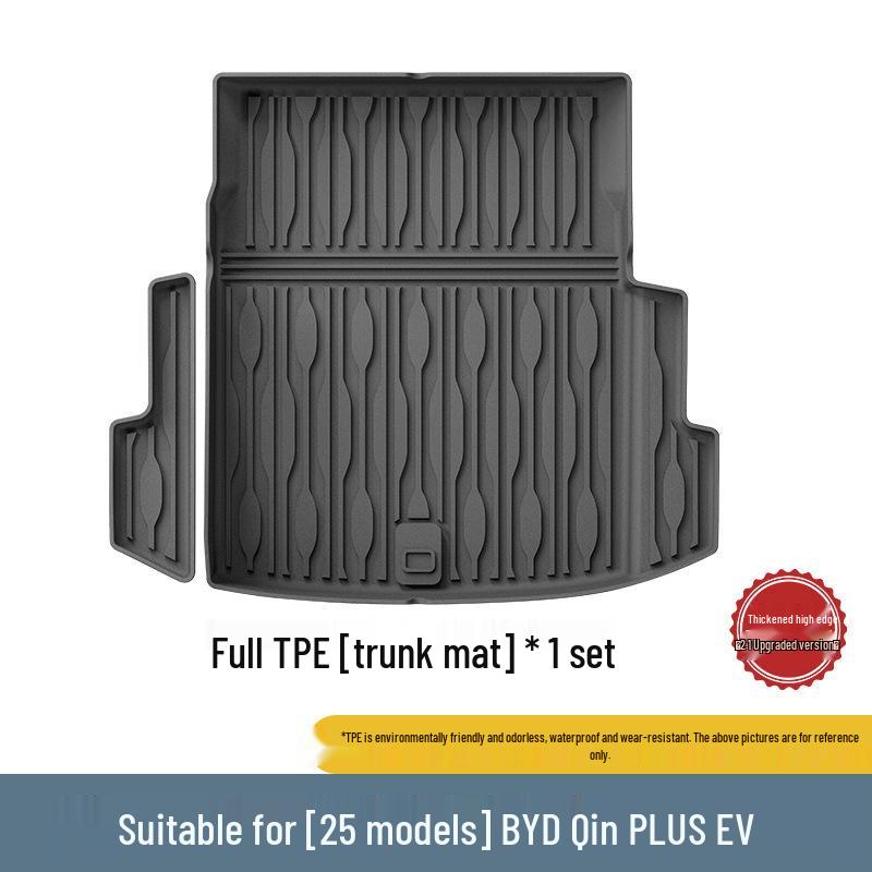 Eco-Friendly TPE Floor Mats & Trunk Liner for 2025 BYD Qin PLUS EV Cars