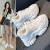 Platform Dad Shoes Women's 2025 New Spring and Autumn Heightening Little White Shoes Internet Celebrity Explosion Small Casual Sports Shoes