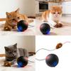 Electric Pet Toy Ball with Automatic Rolling Design for Pet Cats Indoor Enrichment Companion Friend Kitten Teasing Mouse