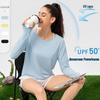 Women's Loose Fit Sun Protection Cooling Long Sleeve Sport Top