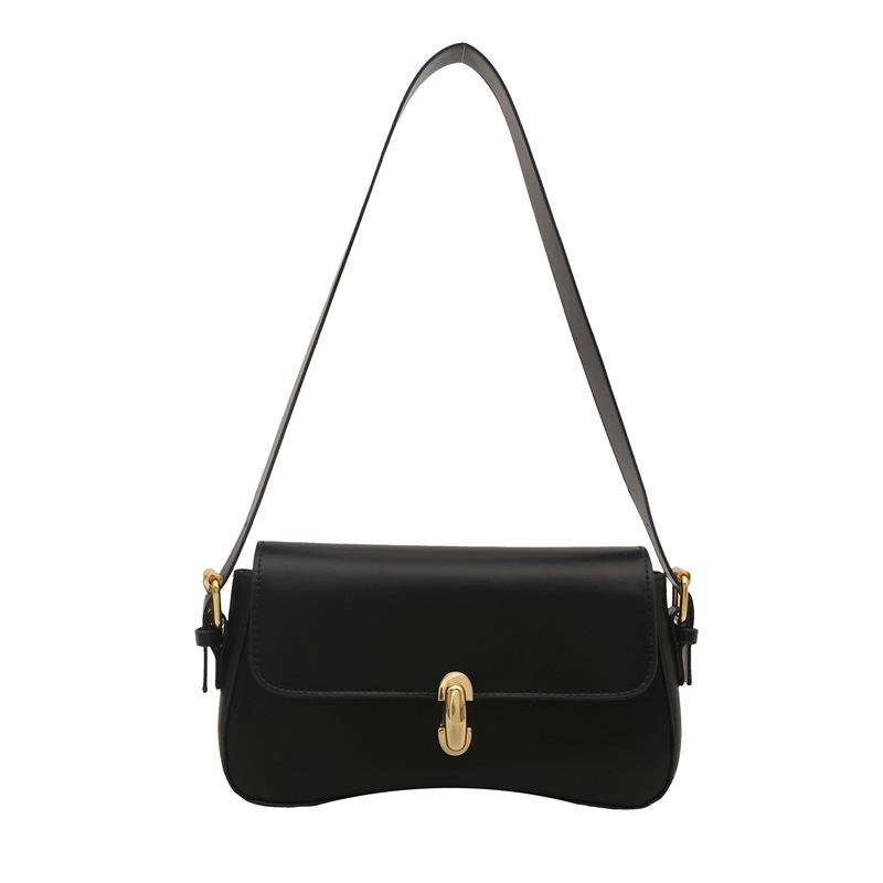 Niche underarm bag women's new summer women's bag trendy and beautiful fashion shoulder bag lock small square bag