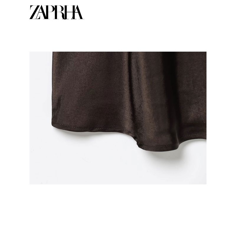 Zaprha 2025 New Sexy Open Back Elegant Intimates Sling Dress Waist-Tight Slim Looking 2548043