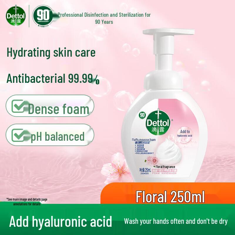 

Dettol Foaming Anti-bacterial Hand Wash
