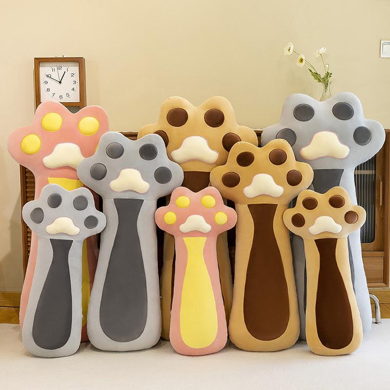 Cute Cat Claw Plush Pillow Large Soft Toy For Kids And Teens Perfect Gift