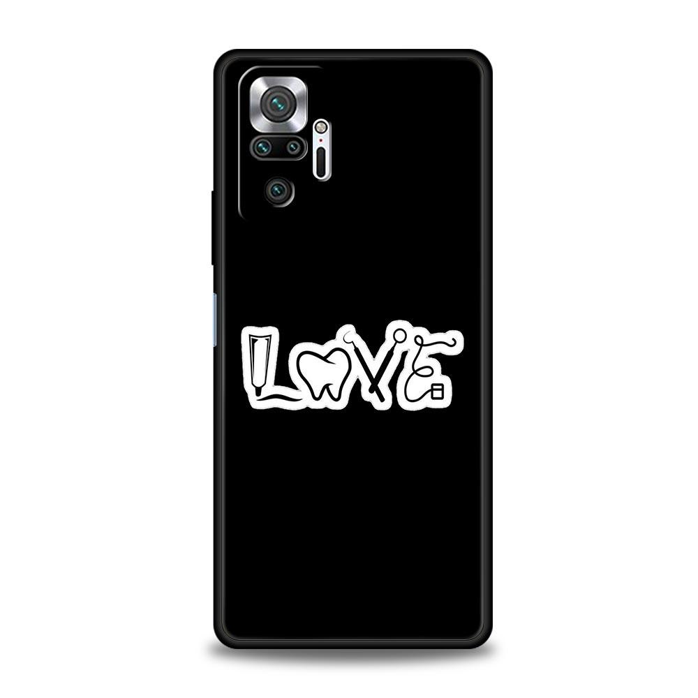 Phone Case For Xiaomi Redmi Note 14 13 12 5G 11 10 Pro Plus 4G 9S 9 14C 13C 12C 10C 9C 9A Cover Dentist Dental Dent Tooth Cute