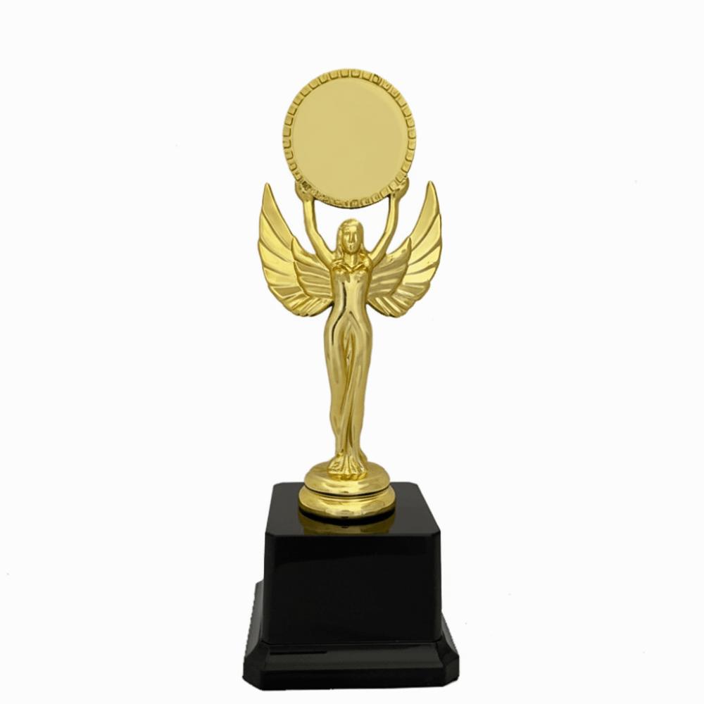 

Кубок Награда Богини Пластиковый Маленькая Золотая Статуэтка Новая Наградная Награда Трофей Детская Спортивная Награда Приз 22cm