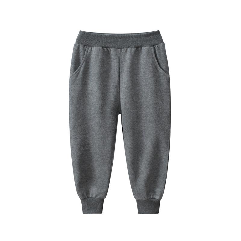 Jungen Freizeithose Einfarbige Sporthose für Kinder