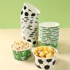 10PCS Soccer Theme Disposable Paper Cups and Bowls Set, Snack Serving for Birthday Baby Shower Party