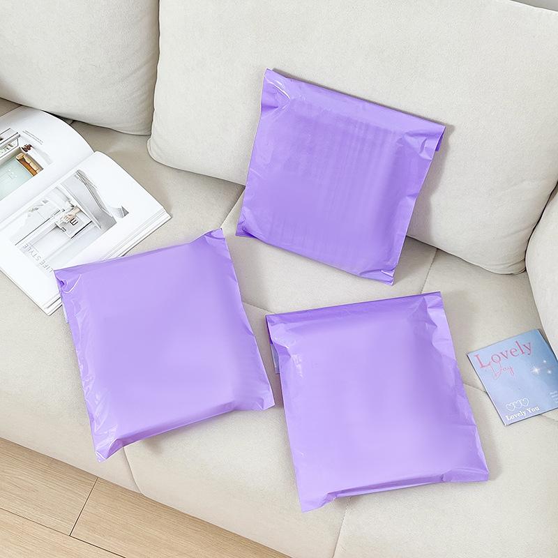 10Pcs  Cute Thank You Pink Letter Express Clothing Bag Women Kid Clothes Online Store Thick Waterproof Shipping Packaging Bag