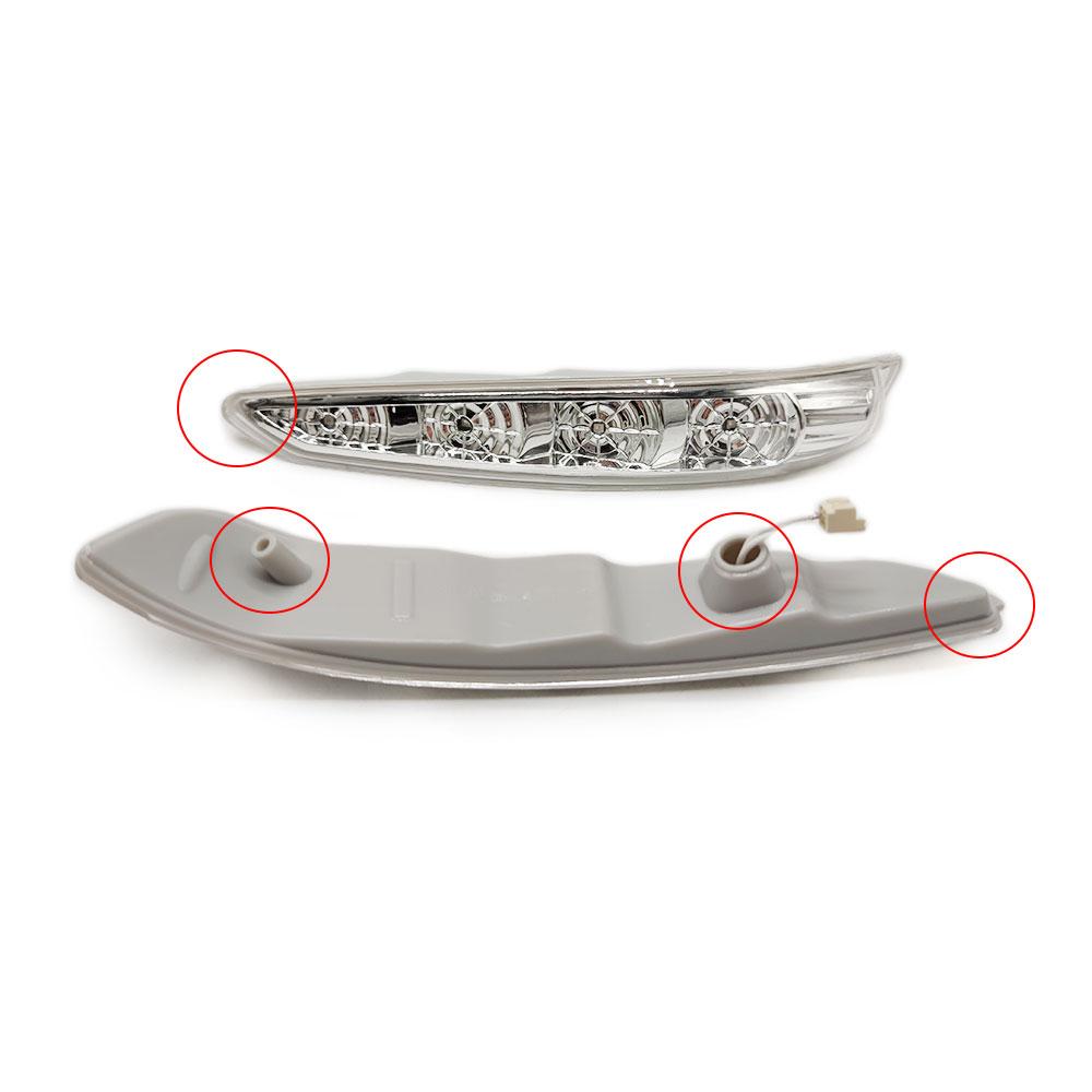 For Hyundai Sonata 8 2010 2011 2012 2013 2014 2015 Car Door Wing Mirror Lamp Side Mirror LED Turn Signal Light Rearview Repeater