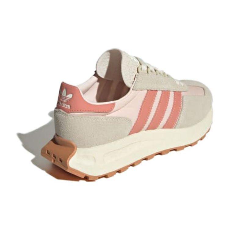 Adidas Originals Retropy E5 Comfortable Versatile Slip Resistant Durable Low Top Lifestyle Casual Shoes Women sneaker Pink Brown IE7728