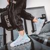 Fashion Men's Sports Shoes 2024 Spring New Breathable Socks Mouth Trendy Shoes Wind Fire Wheel Sole Casual Running Shoes for Men Sneaker