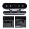 Compatible For Car 3/Y Glovebox Shunt Expansion Splitter Hub Ports Fast Charging Adapter HUB Docking Station Foldable