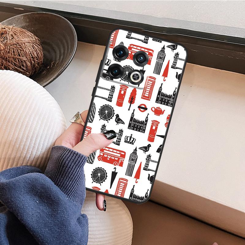 

London British Union Jack For OnePlus 15 13 12 11 12R 10R 13R 15R 10T 8T Case For OnePlus Nord 5 CE 2 3 4 Lite N20 N30 OnePlus Nord 2