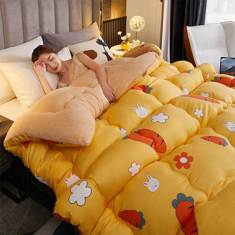 

Зимнее одеяло из овечьего бархата 5 кг, Односпальное, Двуспальное, Домашнее, Гостиничное, Наполнитель для одеяла 1,5 м, Утолщенное, 1,8 м, Роскошное одеяло, Супертеплое одеяло 150x200cm 2.5kg