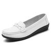 Spring Autumn Women's Shoes New Fashion Nurse Shoes Casual Flat Comfort Anti Slip Lightweight Bulltendon Bottom Flat Shoes 2025